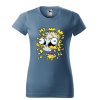 denim-damske-levne-bavlnene-tricko-ksicht-Bart-Simpson