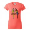 koralove-damske-levne-bavlnene-tricko-laska-papousci