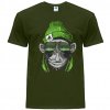 lesni zelene panske levne tricko gorila hipster
