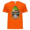 cihlove oranzove panske levne tricko gorila hipster