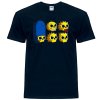 tmave modre panske levne tricko lebky simpsons