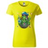 citronove-zlute-damske-levne-bavlnene-tricko-bong-alien