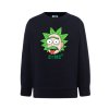 cerna-detska-levna-klasicka-mikina-Einstein-Rick-Morty
