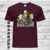 vinove-burgundy-levne-detske-bavlnene-tricko-call-of-duty-simpsons