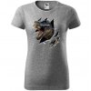 tmave-sede-melirovane-damske-levne-bavlnene-tricko-trhajici-t-rex