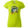 neonove-limetkove-damske-tricko-DJ-zaba-sluchatka