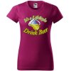 malinove-damske-bavlnene-tricko-drink-beer