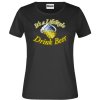 cerne-damske-bavlnene-tricko-drink-beer