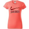 koralove-damske-bavlnene-tricko-just-did-it