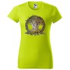 neonove-limetkove-damske-bavlnene-tricko-keltsky-strom