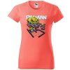 koralove-damske-bavlnene-tricko-pacman-thriller
