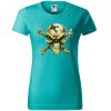 smaragdove-damske-bavlnene-tricko-zlata-lebka