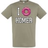 army-zelene-bavlnene-tricko-donut-Homer-Simpsons