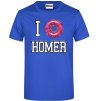 kralovsky-modre-bavlnene-tricko-donut-Homer-Simpsons