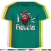 smaragdove-levne-bavlnene-tricko-srdce-robot