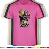 fuchsiove-ruzove-levne-bavlnene-tricko-triceratops-dino