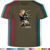 khaki-levne-bavlnene-tricko-triceratops-dino