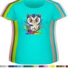 mintove-damske-bavlnene-levne-tricko-barevna-sova