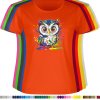 pomerancove-oranzove-damske-bavlnene-levne-tricko-barevna-sova