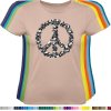 late-damske-tricko-znak-hipie-lebky