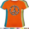 oranzove-damske-tricko-znak-hipie-lebky