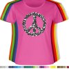 tmave-ruzove-fuchsiove-damske-tricko-znak-hipie-lebky