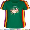 irsky-zelene-damske-tricko-kvetina-love-laska