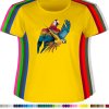 zlute-damske-tricko-letici-papousci
