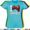 tyrkysove-damske-tricko-gamer-joystick-miluji-hru