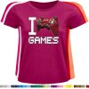 malinove-damske-tricko-gamer-joystick-miluji-hru
