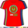cervene-damske-tricko-vypinac-ON-OFF