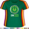 irsky-zelene-damske-tricko-vypinac-ON-OFF