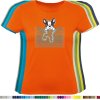 oranzove-damske-tricko-pes-vlnky-roleta