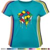 smaragdove-zelene-damske-tricko-rotace-Rubik-kostka