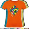 oranzove-damske-tricko-rotace-Rubik-kostka