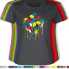 grafitove-damske-tricko-rotace-Rubik-kostka
