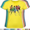 citronove-zlute-damske-tricko-mikrofony-superstar