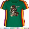 irsky-zelene-damske-tricko-had-dyka-lebka