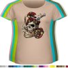 piskove-damske-tricko-had-dyka-lebka