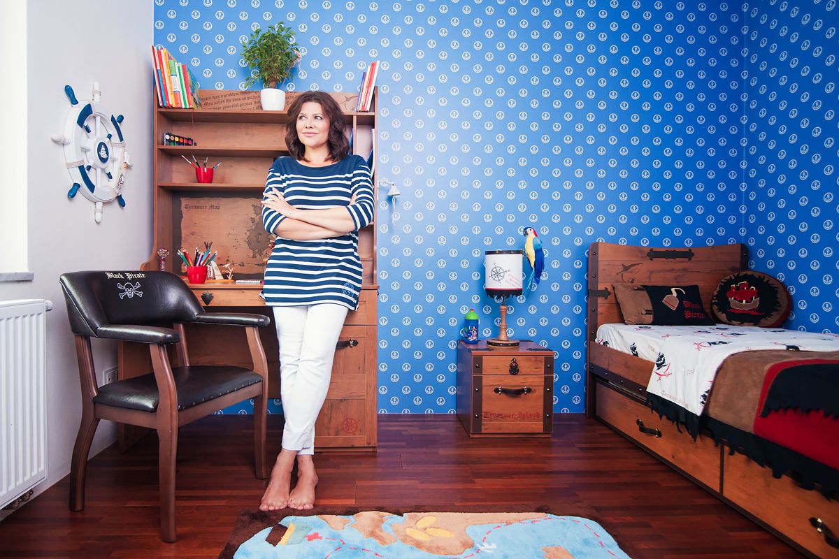 Pirátský pokoj pod stomeček