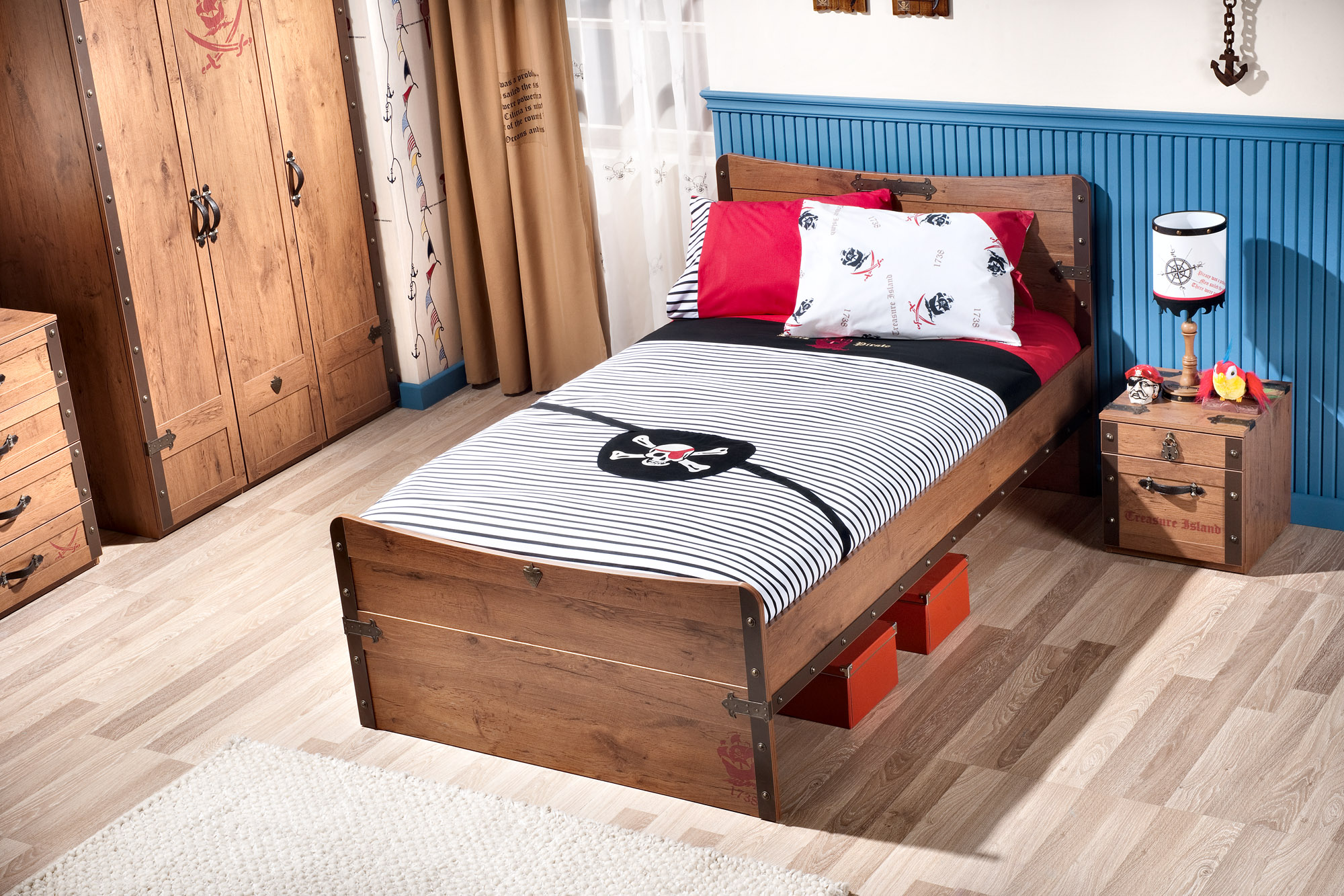 Doplňky do dětského pokoje Black Pirate