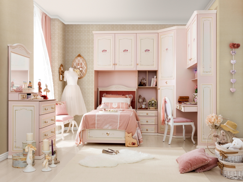 Luxusní dívčí pokojíček Elegant - AKCE