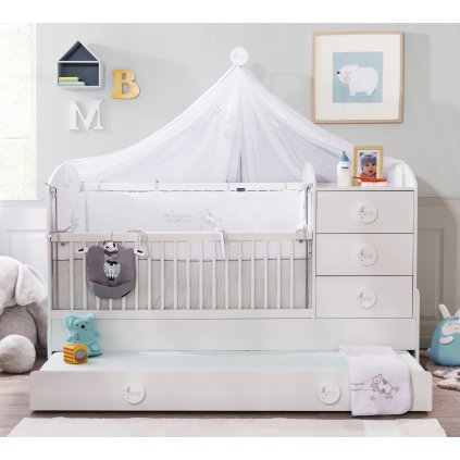 Dětská postýlka rostoucí Baby Cotton