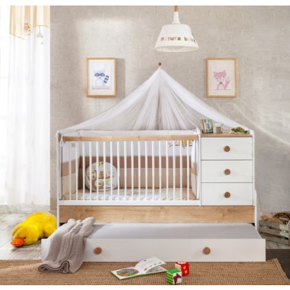 Dětská postýlka rostoucí Natura Baby SET