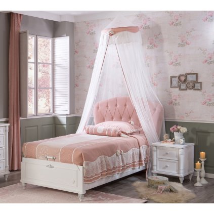 Postel s úložným prostorem 100x200 cm Romantic