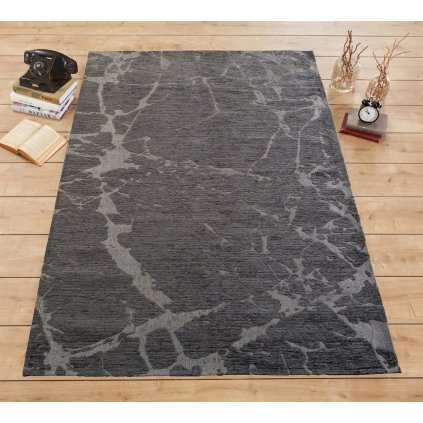 Koberec Dark Metal 135x200 cm