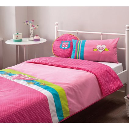 Přehoz na postel BiPinky (90-100 cm)
