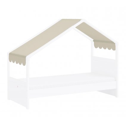 domeckova postel bezova strecha montes white