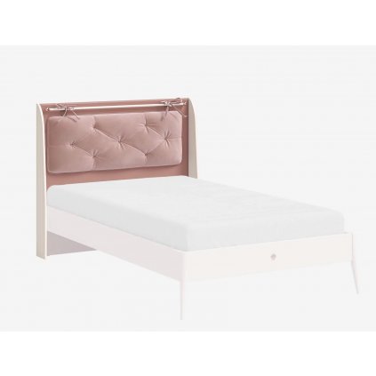 detska postel s calounenym celem 120x200cm elegance