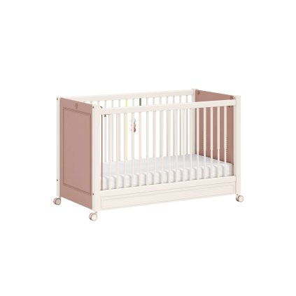 postylka na koleckach 60x120cm elegance baby
